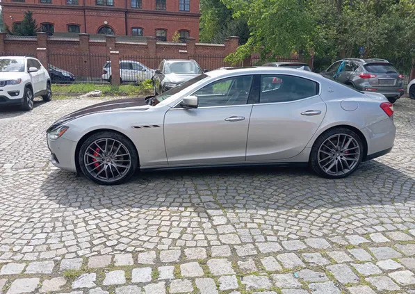 maserati Maserati Ghibli cena 66000 przebieg: 217000, rok produkcji 2016 z Świdnica
